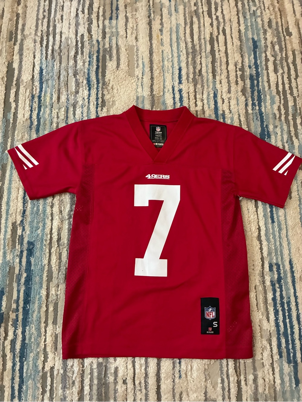 San Francisco 49ers Jersey Youth Small Colin Kaepernick #7 Red